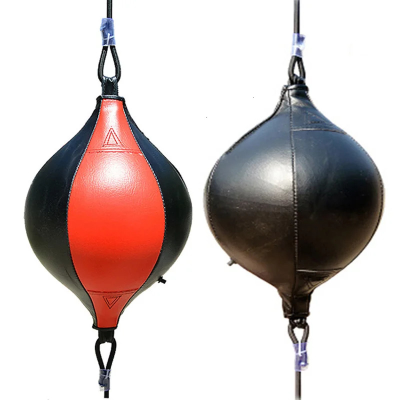 Boxing Speed Ball Punching Ball PU Pear Boxing Bag Muay Thai Punch Boxe Training Inflatable Boxe Reflex Ball Boxing Training Bal 241031