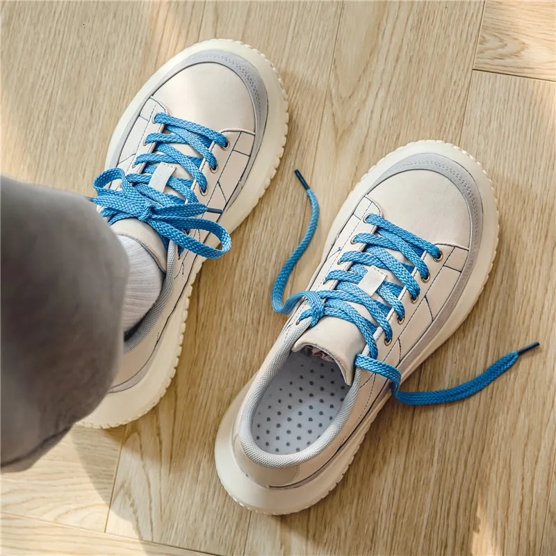 Spring Retro Canvas Large Toe Cap Men's Shoes Broad Ugly Cute Boots Comfortable Non-slip Wear Resistant Fashion Sneakers