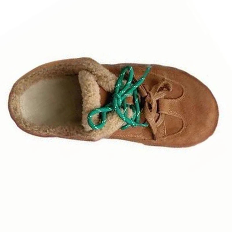 Flats Mules Women Slingback Slippers Winter Suede Lace Up Fashion Short Plush Warm 2025 Trend Shoes Women Cozy Cotton Slippers 241031