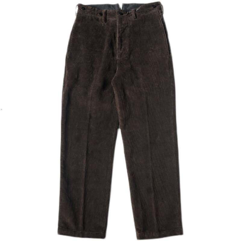 Bronson 17Oz Corduroy Work Pants 1920S Vintage Workwear Casual Trousers Straight