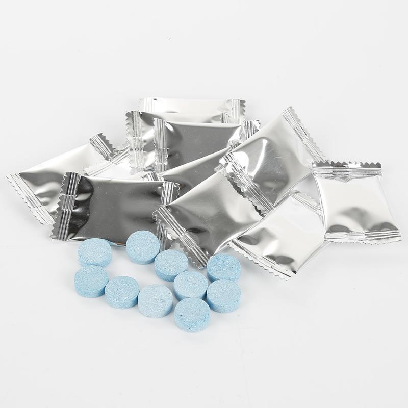 New 5Pcs Solid Cleaner Windscreen Wiper Effervescent Tablets Glass Toilet Window Windshield Cleaning Car Accessories