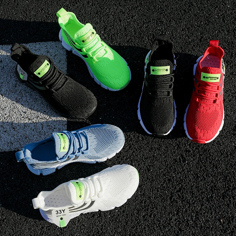 Men Casual Sports Shoes Breathable Lightweight Sneakers Summer Outdoor Tennis Running Walking Shoes Male Vulcanized Shoes Man 241031