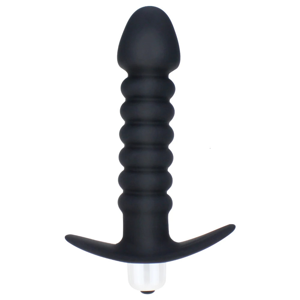 Silicone Anal Beads Butt Plug Vibrator Anal Plug Toy Strapon Dildo Male Prostate Massager Anal Sex Toys For GaysCouple Men 241031