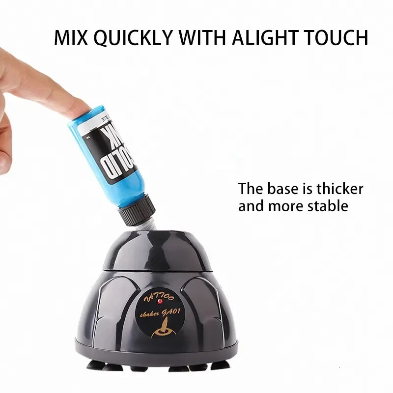 Mini vortex mixer nail polish vibrating tattoo pigment ink stick with antiskid base for fast tattoo ink 241031