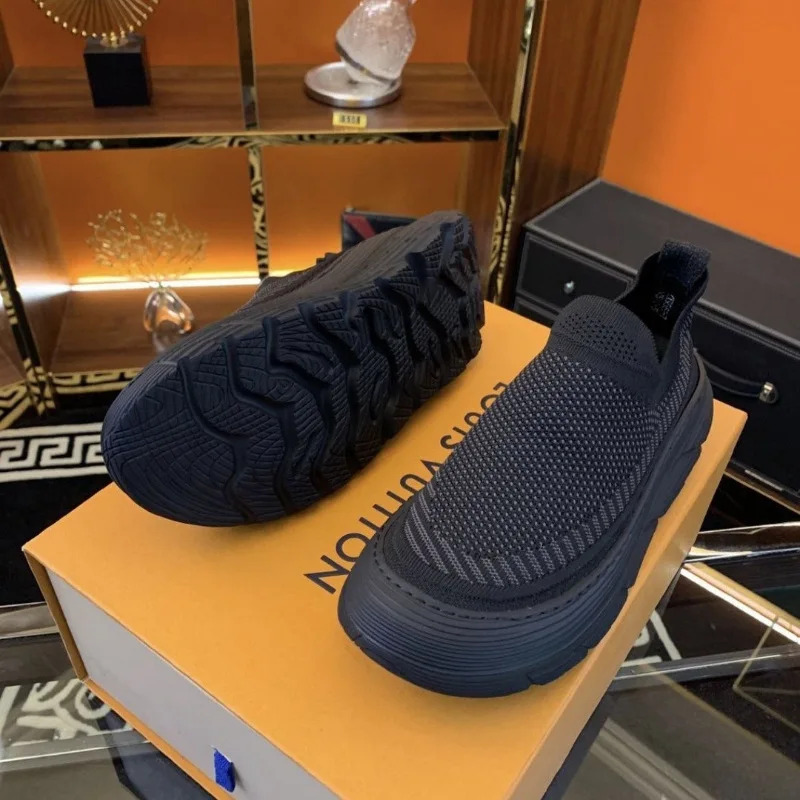 2025 New Man Sneakers Summer Black Weaving Breathable Mesh Atos Hommes Casual Quick-dry Soft Sole Men's Sport Shoes Outdoor