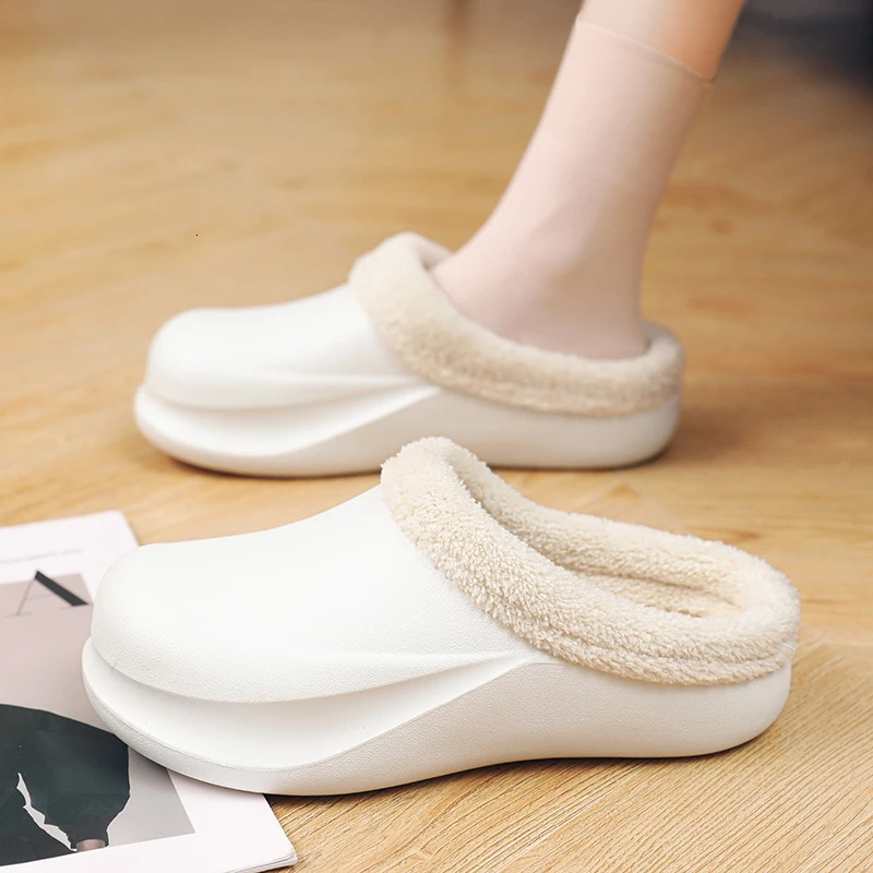 Winter womens cotton slip warm soft lightweight non slip indoor shoes outdoor cotton slip 241031