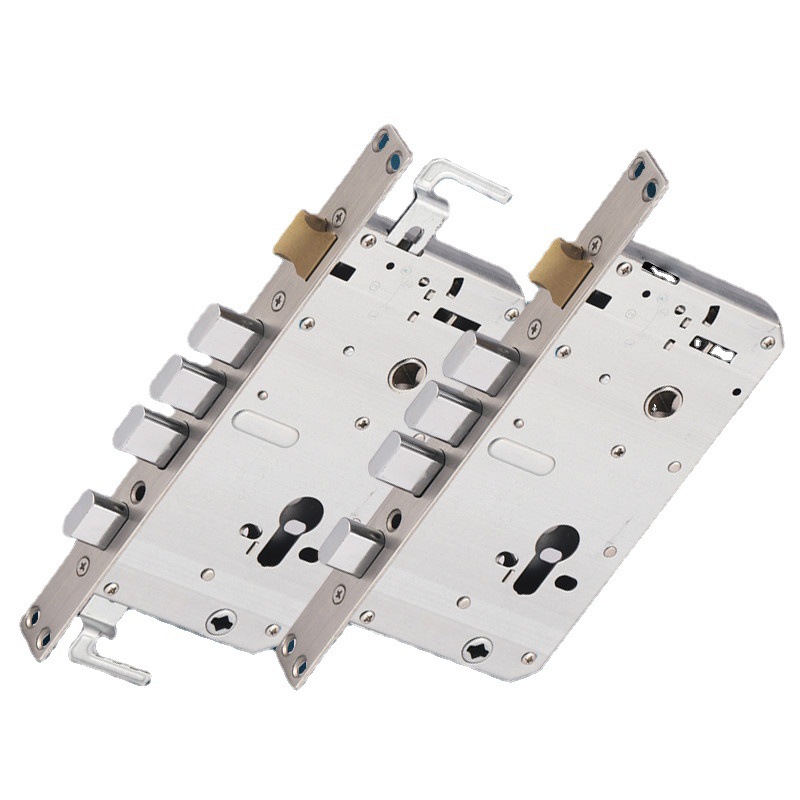 Smart Lock Body: Multi-Size Fingerprint Password Mortise for Wood, Metal, and Glass Doors