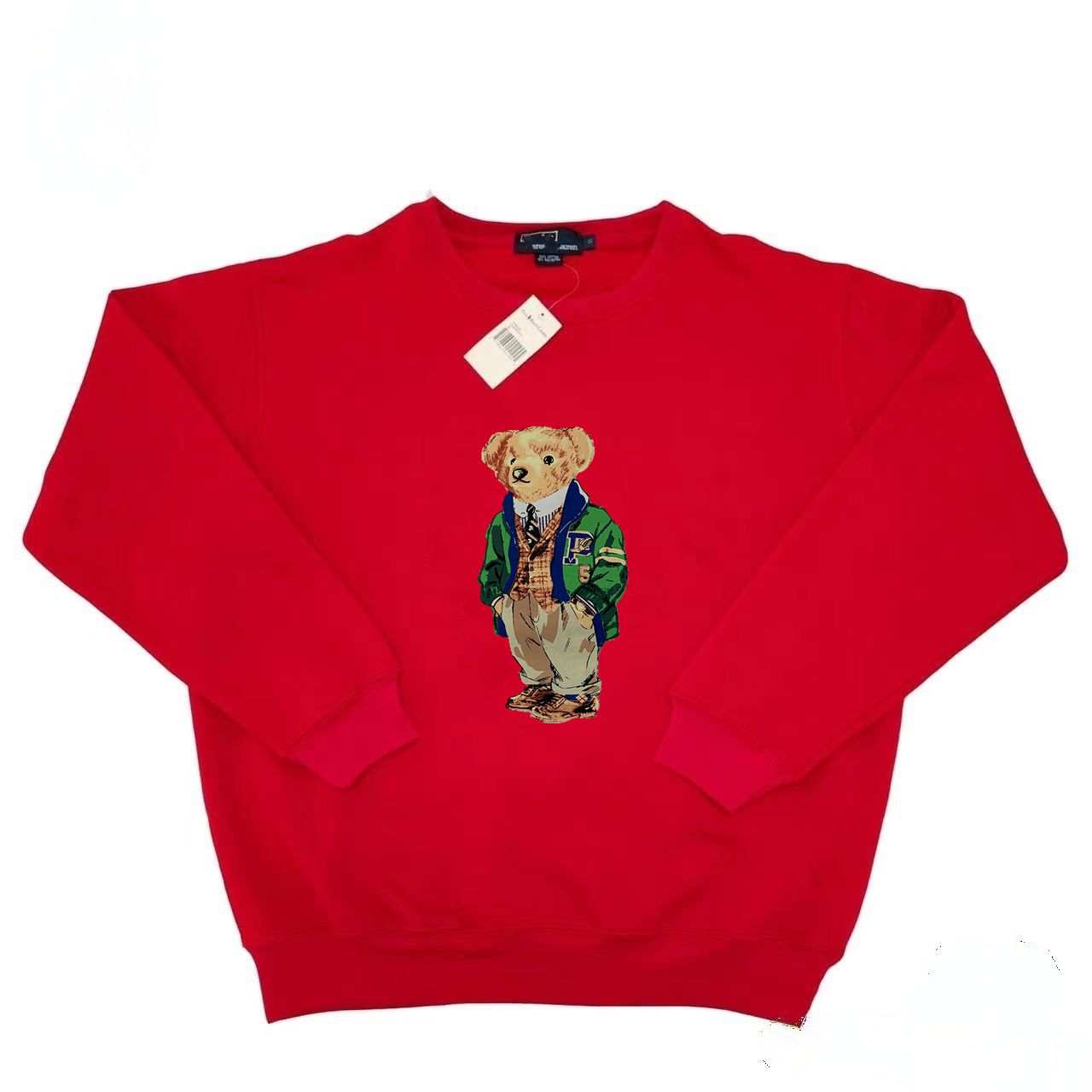 Bearskin Hoodie Warm Blue Cotton Mens Teddy Bear Apparel Hoodie with Lovable Print SXXL L2510184YHW