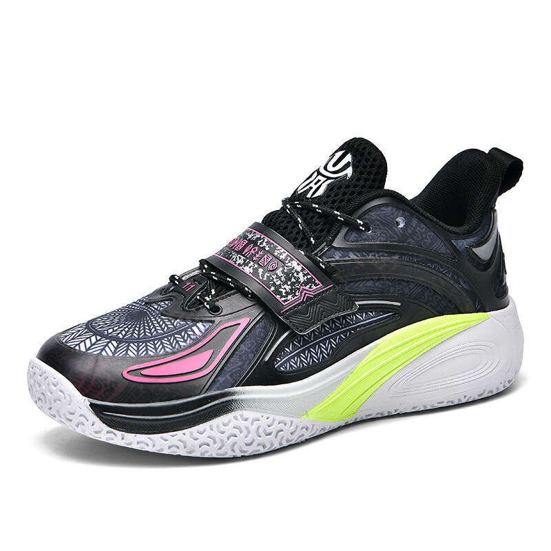 Kaleidoscope Design Irving 1 Nightlight Edition Basketball Footwear with High Traction MD Rubber Outsoles