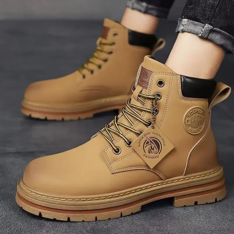 Mens Shoes Rubber Lace Platform Mens Shoes Promotion Retro Comfort Discounts Sales Discounts Shoes Original Trading Size 45 241031