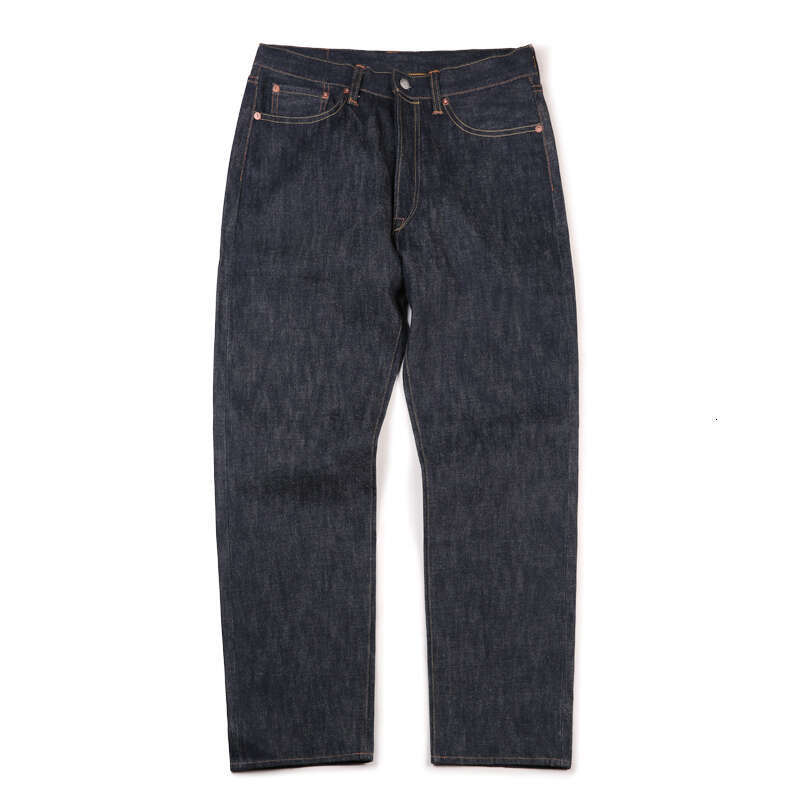 Non Stock 15Oz Seage Denim Jeans Straight Fit Raw Fabric Ameki Pants For Men
