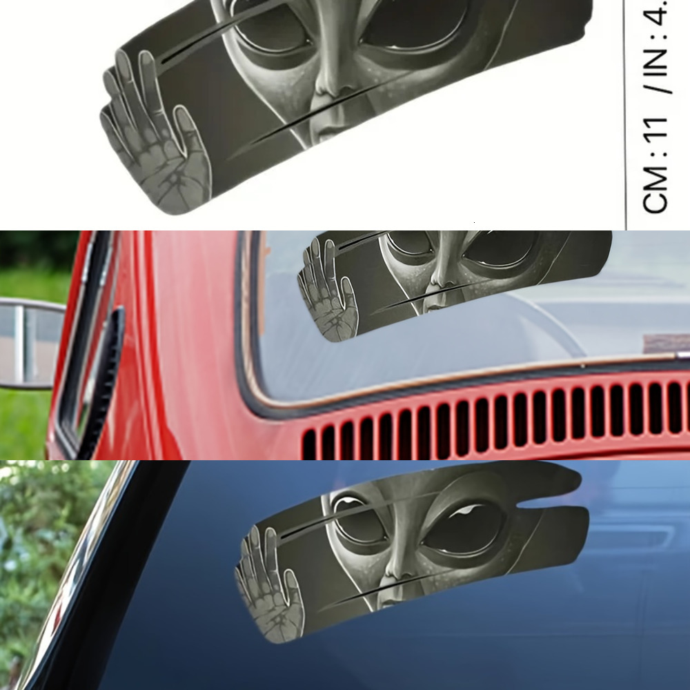 New Waterproolien Vinyl Car Stickers Auto Rear Window Funny Decals Durable Removable Motorcycle Home Party 3D Effect Decoration