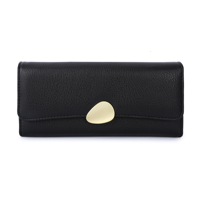 New designer Tailian classic lychee three fold wallet long women's handbag wallet