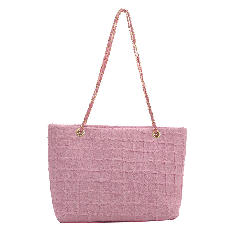 bags Chain Bag plaid flap caviar shouder handbag gold chain leather double letter solid color buckle square stripe lady messenger