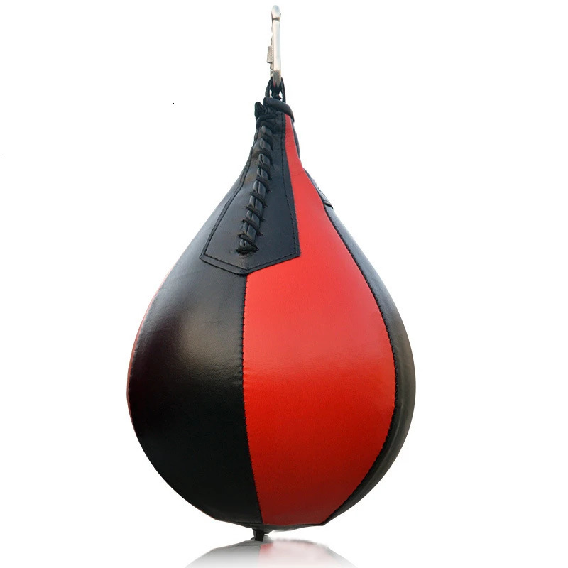 Boxing Speed Ball Punching Ball PU Pear Boxing Bag Muay Thai Punch Boxe Training Inflatable Boxe Reflex Ball Boxing Training Bal 241031