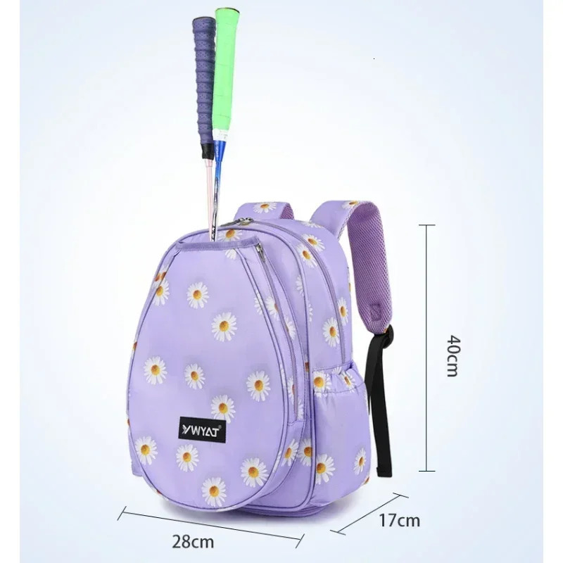 Genuine YWYAT Tennis Backpack Badminton Tennis bag Padel Squash Badminton Rackets Bag Large Capacity Racquet Bags Sports Bag 241031