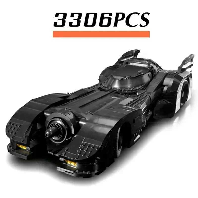 Blocks Blocks Inventory Building Blocks Famous Movie Super Car Model Tumble 1989 Batmobile 76139 Brick Toys Childrens Boys Christmas Gifts Y241112VDH8