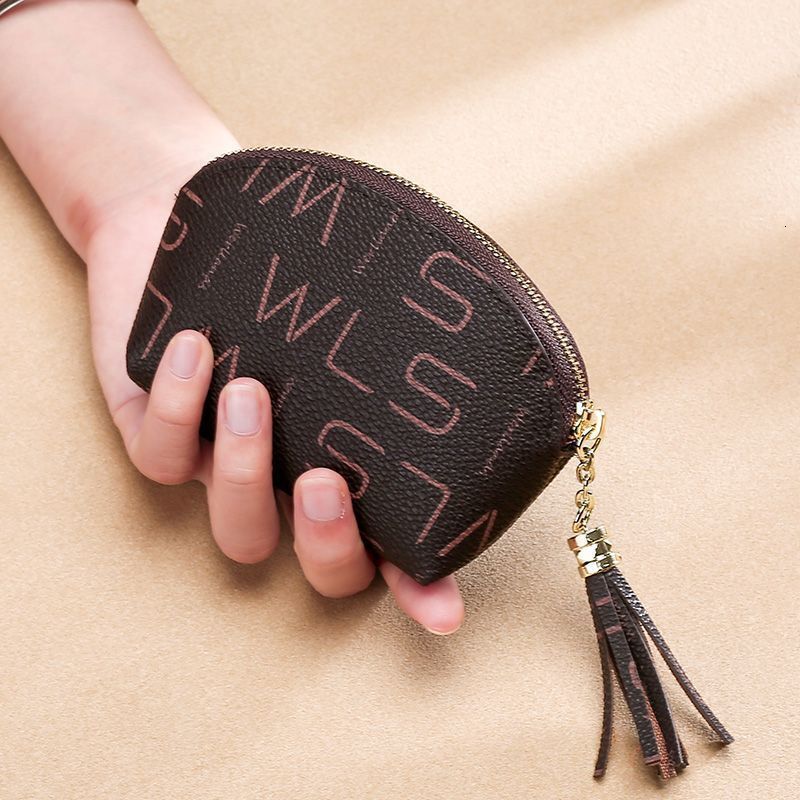 New designer women's small wallet mini Korean coin cute card bag key bag