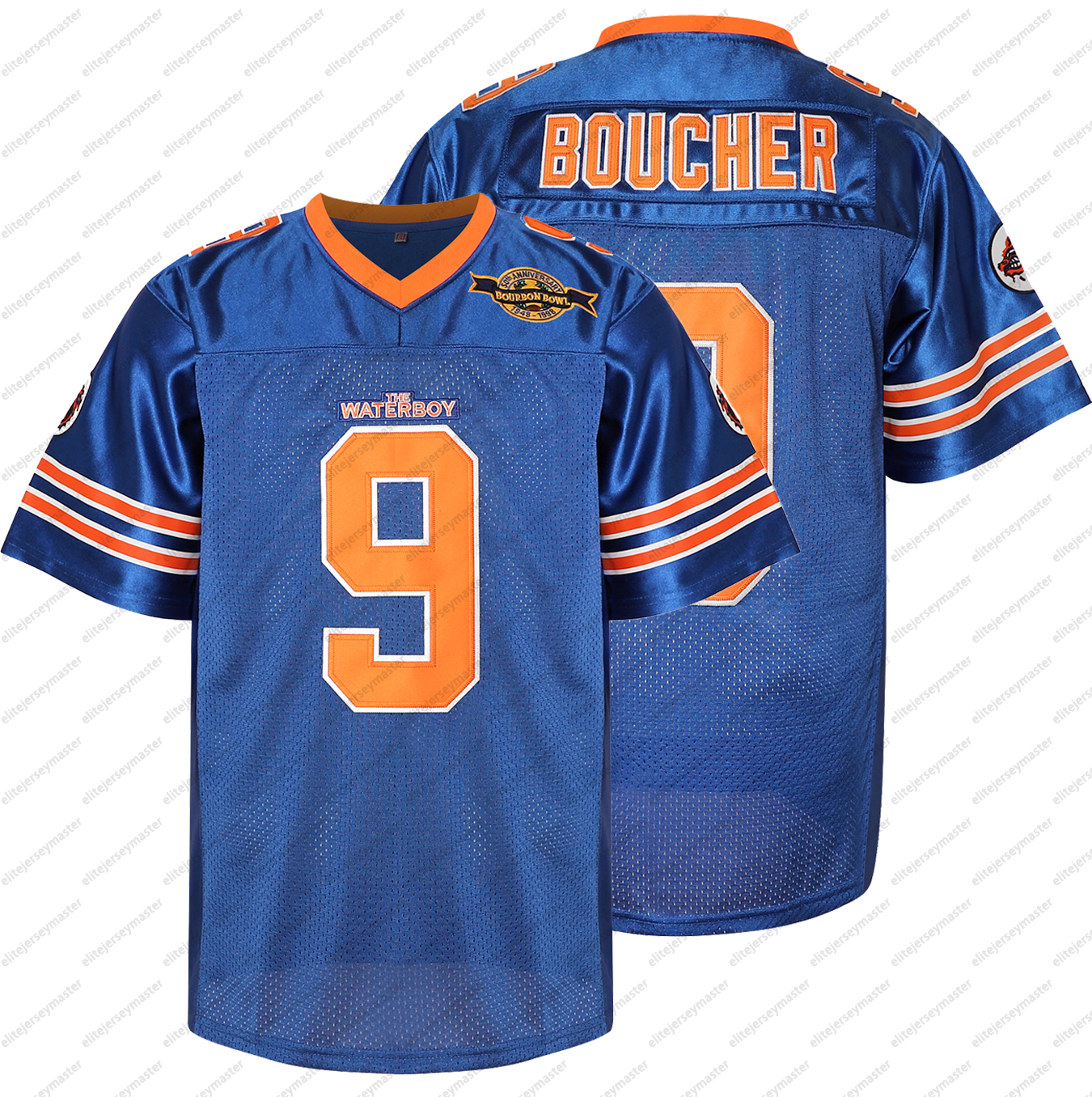 Movie Jerseys 9 Bobby Boucher Waterboy Football Jerseys For Men Women Youth