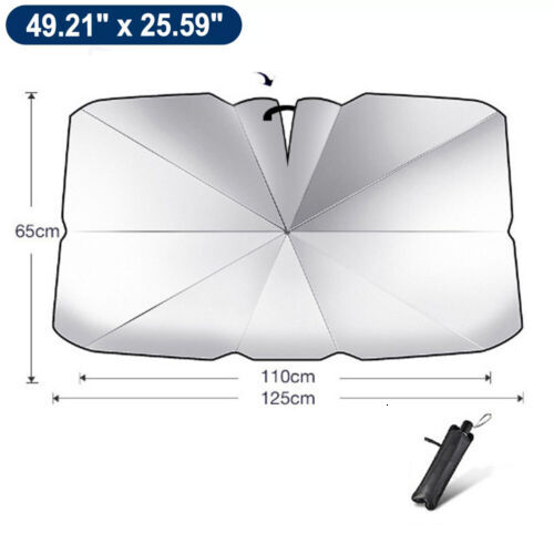 New Car Windshield Sunshade Cover Umbrella Foldable Front Window Visor Sun Shade USA