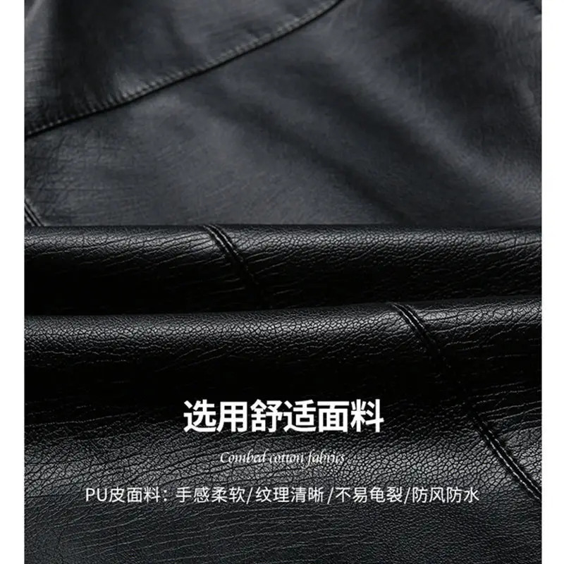 Men Leather Suit Jacket Slim Fit blazer Coat Fashion jacket Streetwear Casual Blazer Jackets Male Outerwear mens 241031