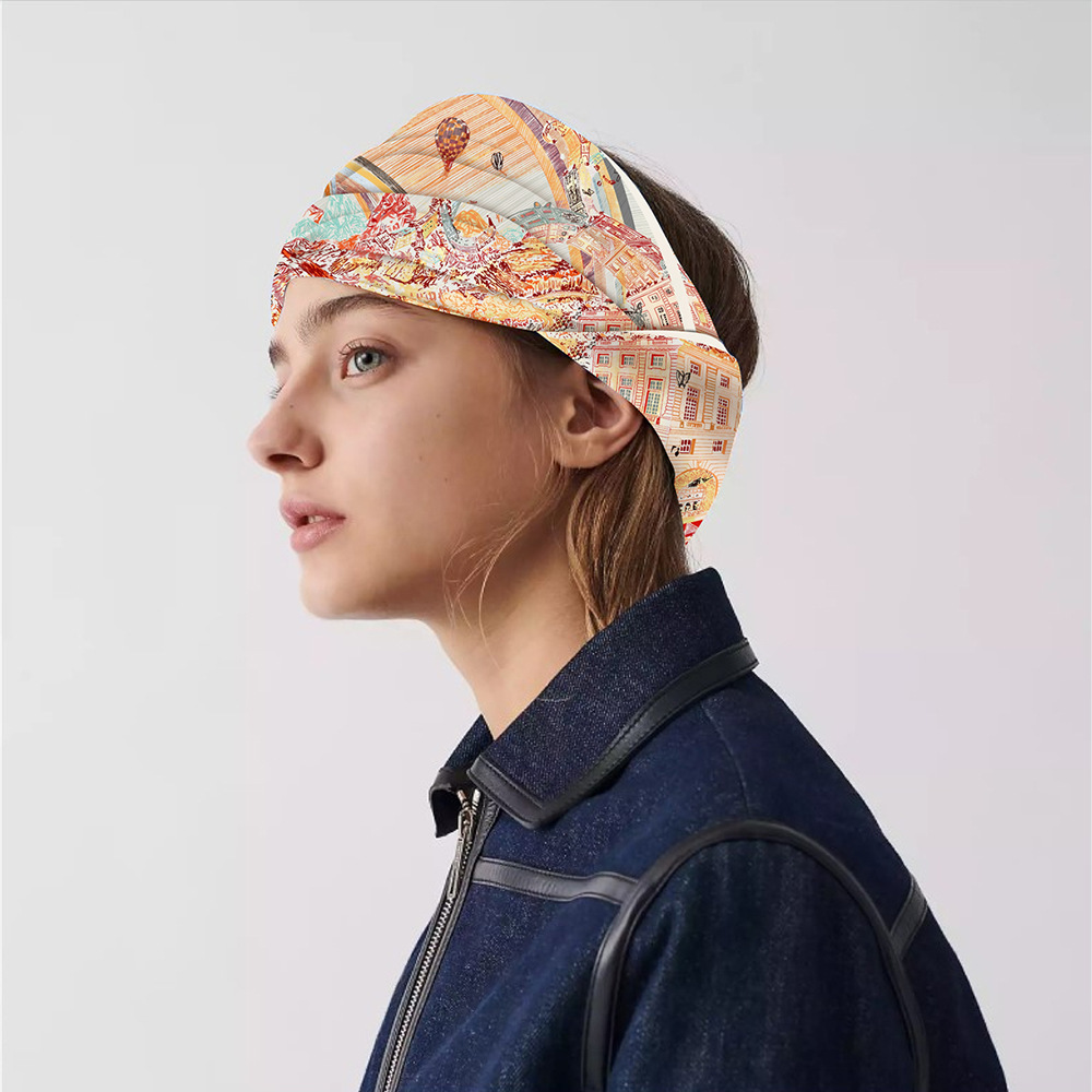 Silk Twill Scarf Square Head Scarves Shawls Bandanas Tops Summer Spring Belt Bag Accessories Female Foulard Femme Christmas gifts Les Folies du Faubou