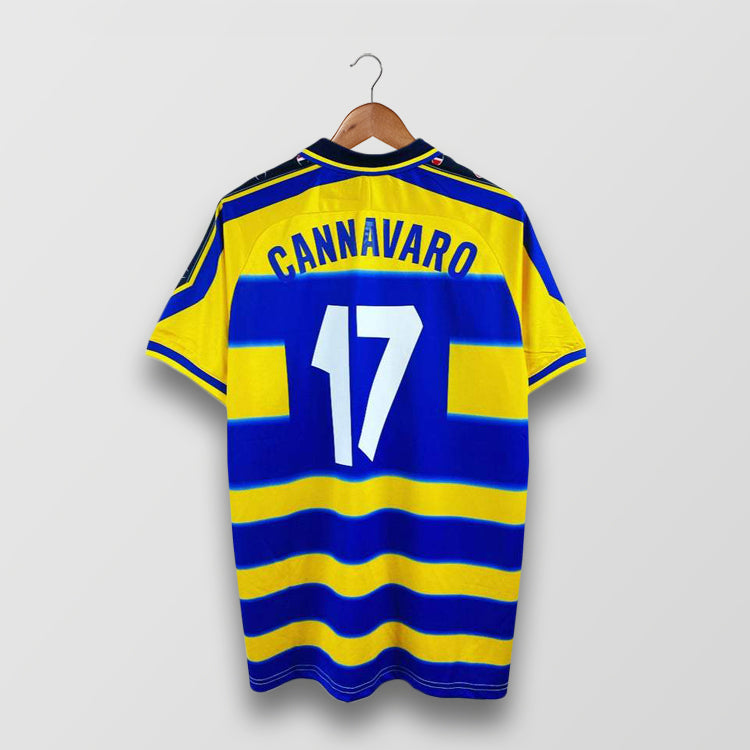 1999 2000 Parma Calcio Retro soccer Jersey Classic 1998 95 97 99 00 BAGGIO CRESPO CANNAVARO Vintage Football shirt STOICHKOV THURAM 01 02 03 NAKATA ZO