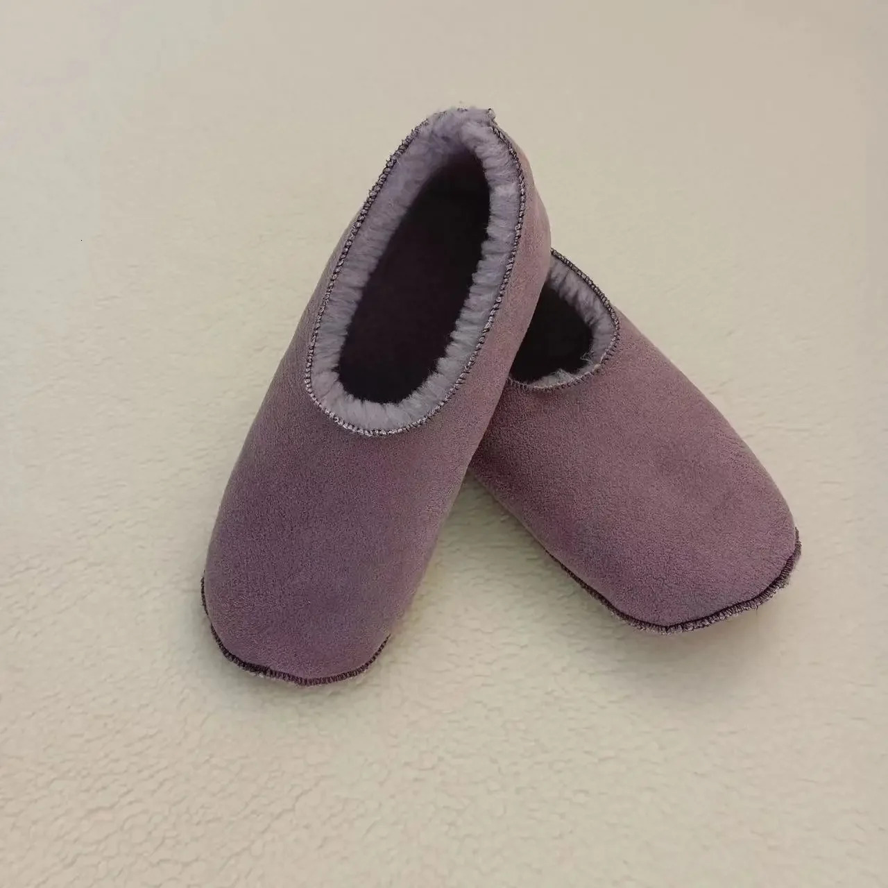 Sheepskin Soc,Plush Extra Thick Or Soc,Fur Integrated Cold And Moisture-Proof Wool Snow Shoes For Both Men&Women At Home