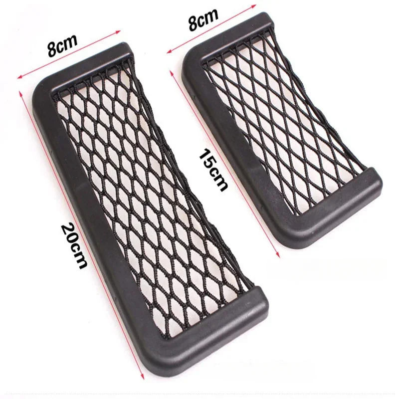 New Storage Bag Net Pocket Accessories For Girls Car Hanging Ornament Decoration Can Place The Phone Change Card