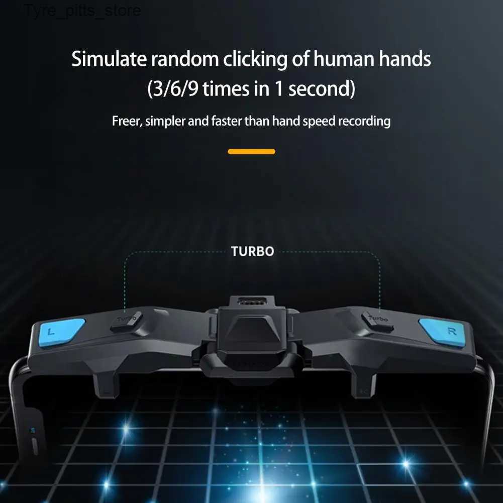Game Controllers Joysticks Unique Gamepad Triggers Phone Holder Portable Plug Play Shooting Game Auxiliary Gaming Trigger Host Bracket Multifunctional