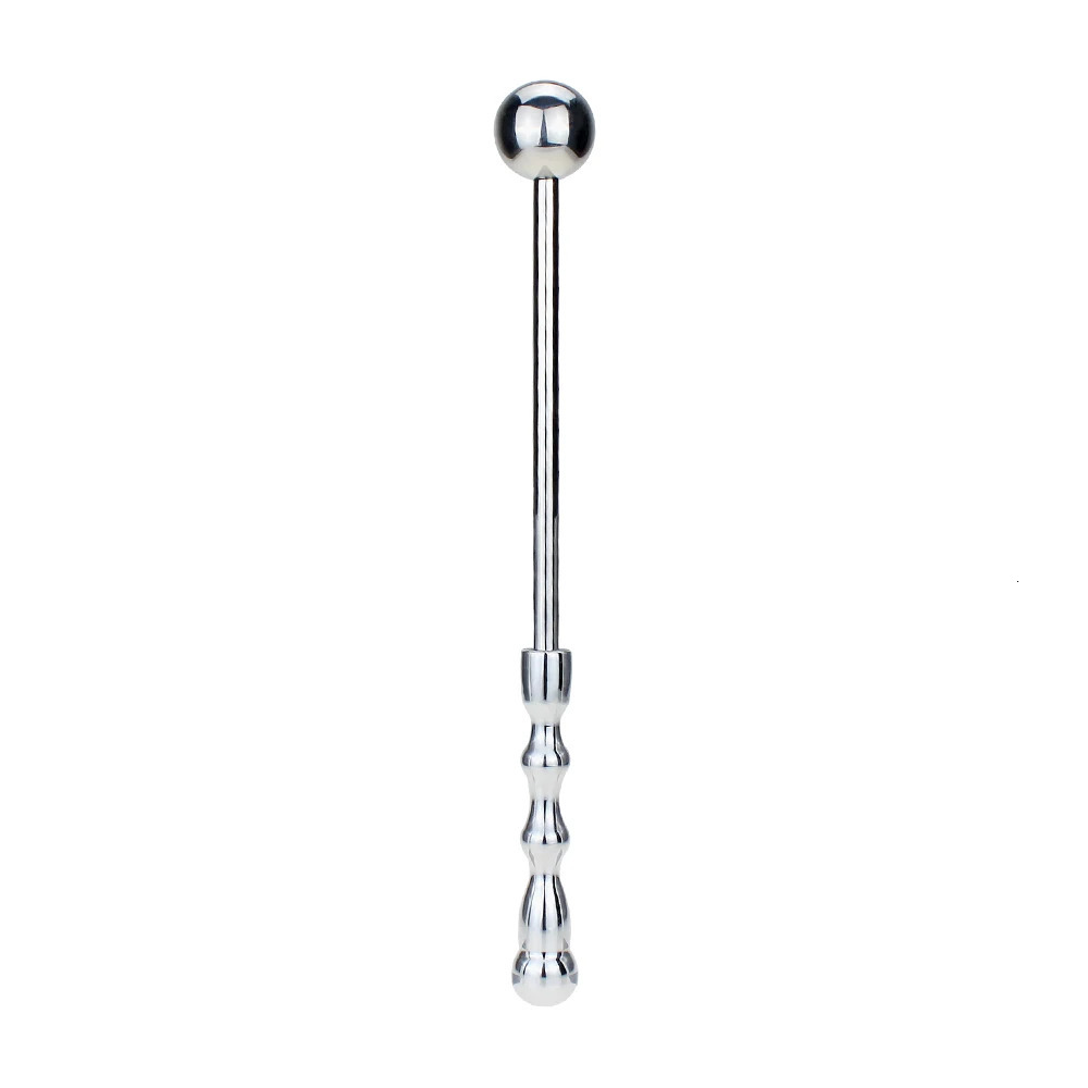 Three Sizes Metal Anal Ball Dildo Butt Plug Anal Plug Long G-Spot Stimulator Wand Massager Adult Sex Toy Lesbian Unisex 241031