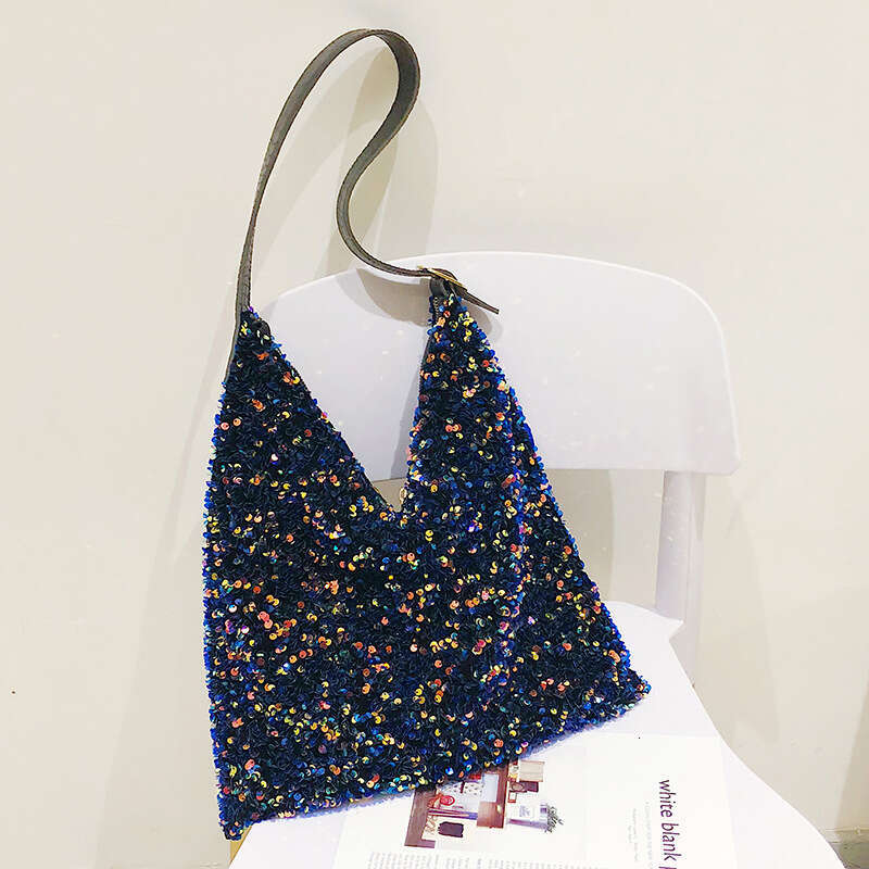 Totes Chic Womens Sequin Crossbody Purse - Latest Korean Western-Style Accessory for Summer 2023