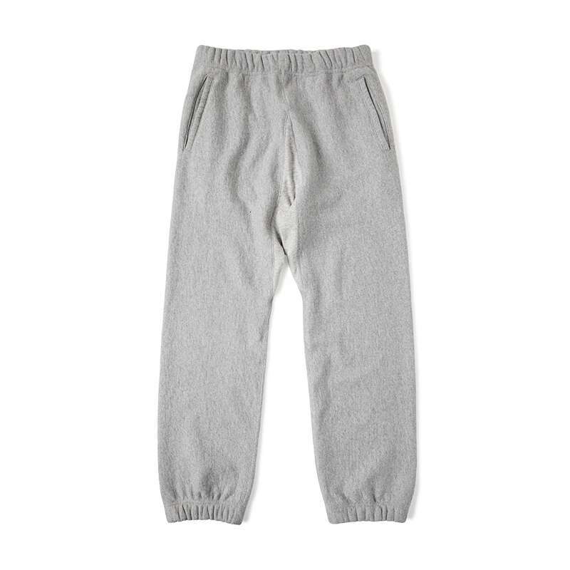 Red Bronson USMA Jogging Pants American Casual Style Men's Heavyweight Sweatpants In Gray