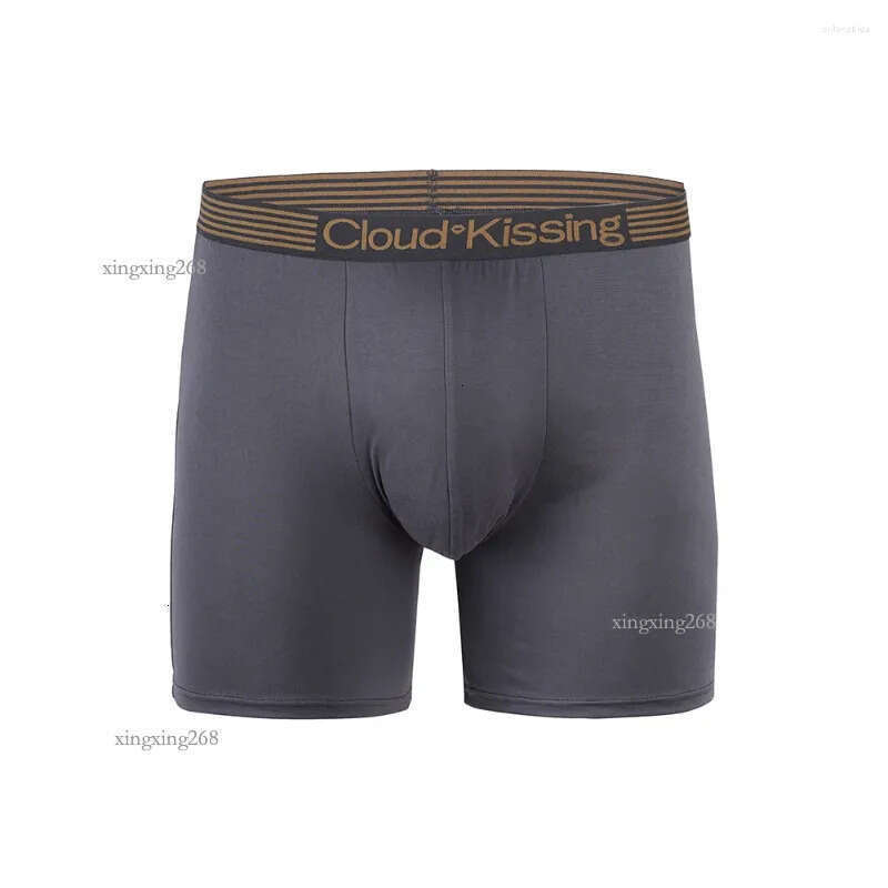 Underpants 4Pcs/Lot Men's Panties Long Underwear Sexy Man Boxers Shorts Lots Male Boxershorts Set Family Brands