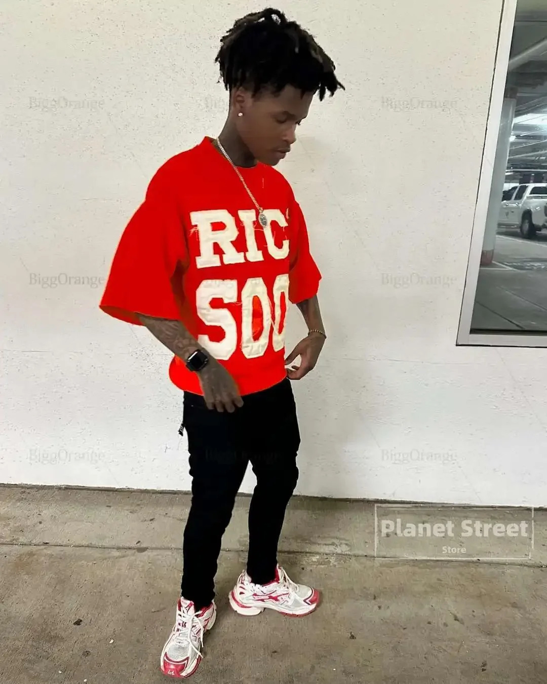 American 2024 letter patch graphic t shirts harajuku oversized gothic casual streetwear graphic y2k tops goth men clothes 241031