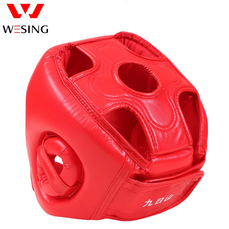 Wesing Boxing Head Guard Sanda Headgear Kickboxing Sparring Helmet Fighting Protector 241030 - view 5