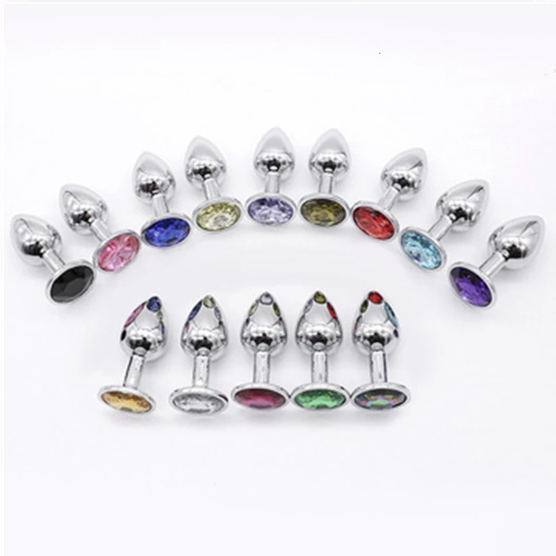 Anal Plug Sex Toys Round Shaped Metal Stainless Smooth Steel Butt Flushable Repeated use FemaleMale Intimate Goods 241031