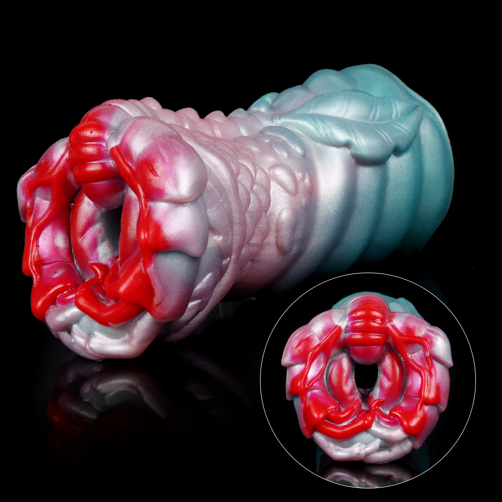 masturbator NNSX Realistic Male Masturbator Pocket Pussy Sex Toys for Men Silicone Artificial Flower/Monster Men Stroker Anal Adult Sex Toys