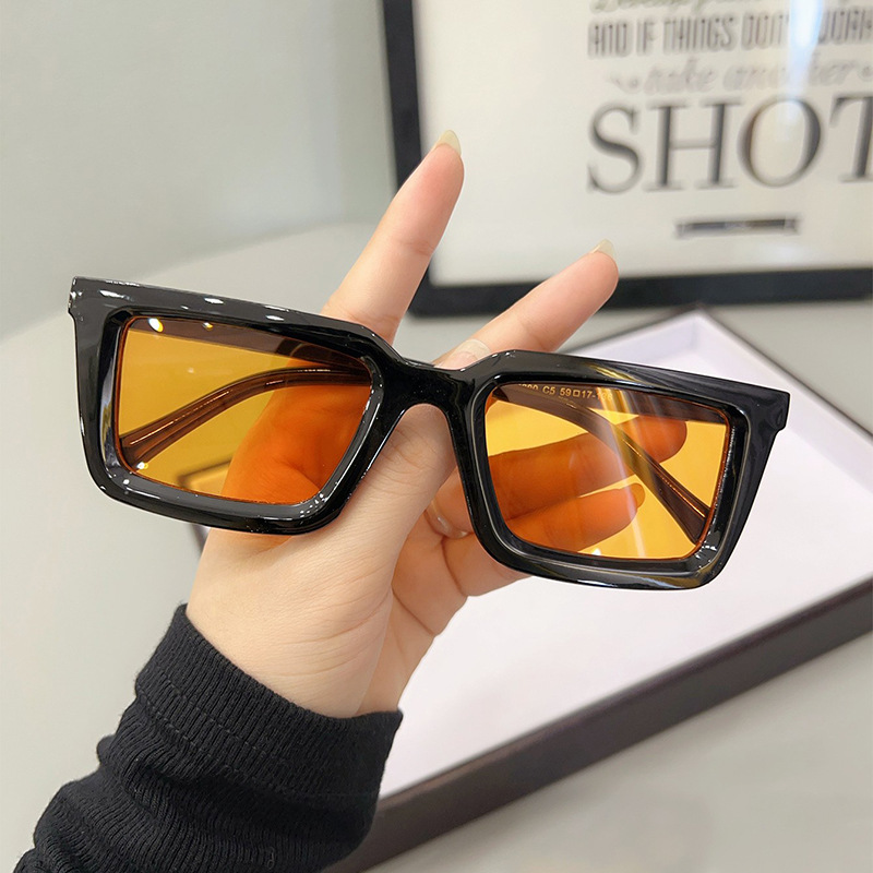 Polaroid lenses, high-end women's eyeglass frames, vintage metal sunglasses Fashionable cute cat eye glasses tortoiseshell anti blue light W053 B