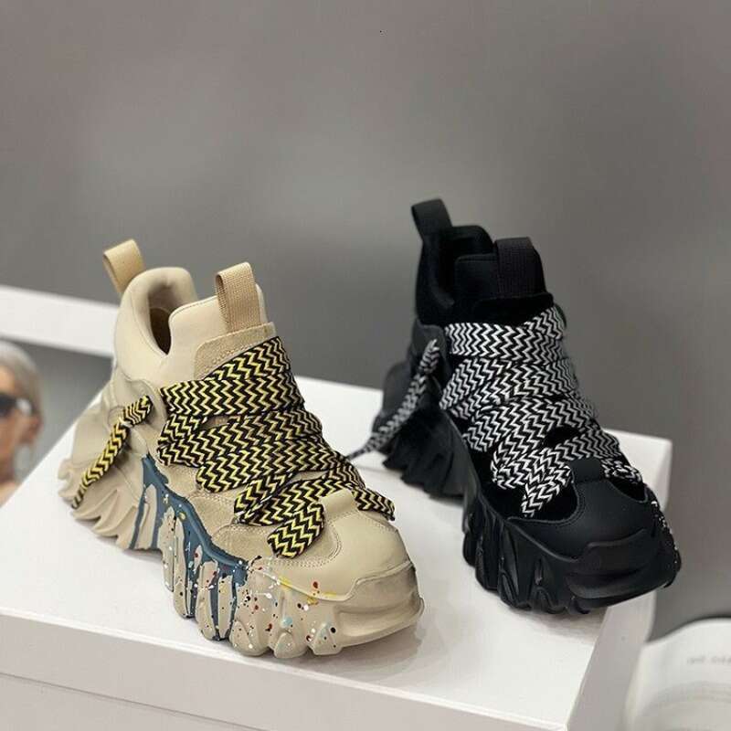 Women Breathable Tennis Female Vulcanized 2022 Autumn Platform Mesh Spring Chunky Sneakers Sports Dad Shoes Woman