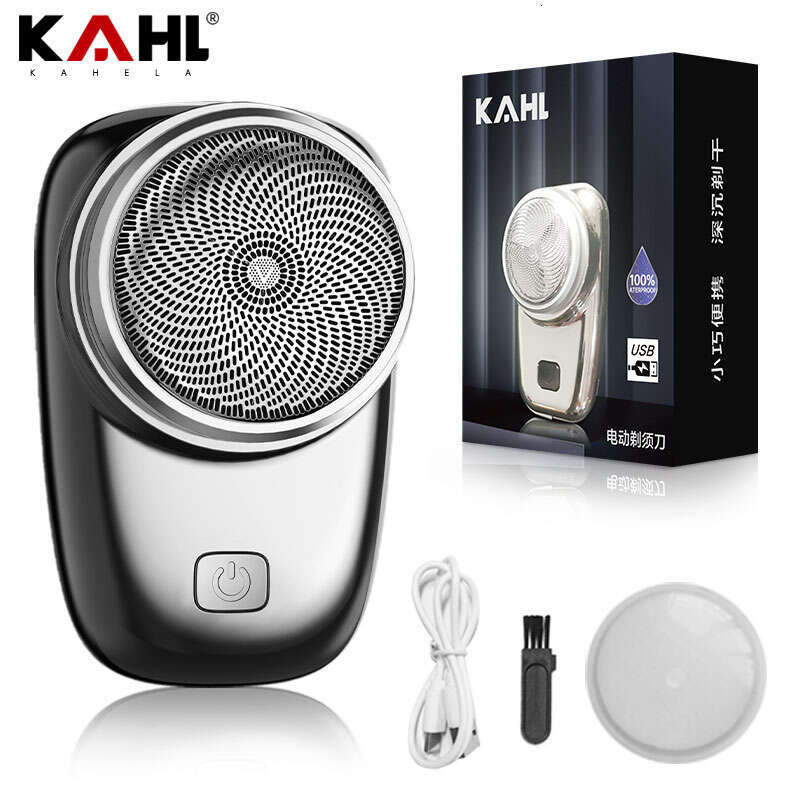 MiniI PX6 Customizable Portable Electric for Men Wet/Dry Pocket-Sized Facial Shaver Trimmer with USB Power Support