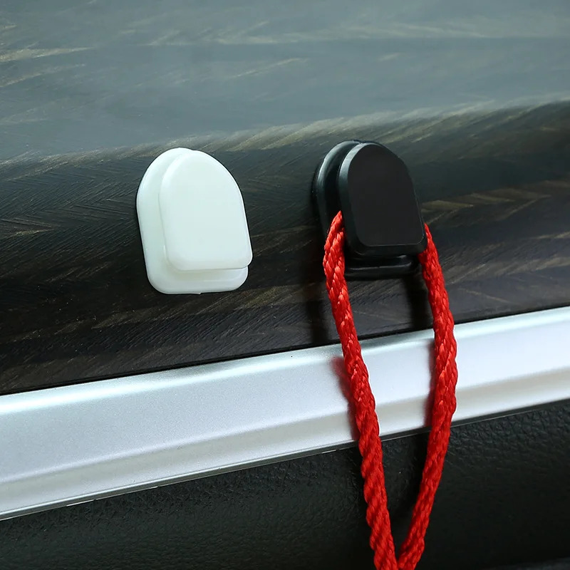 New Car Organizer For USB Cable Headphone Key Storage Seldhesive Wall Hook Hanger Auto Fastener Clip Stuff