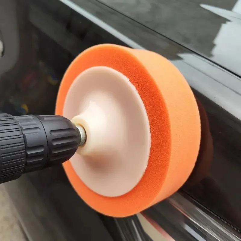 New 1Pc Pads Polisher Sponge Polishing Buffing Wa Pad Wheel For Car Washer Accessories With K Rod