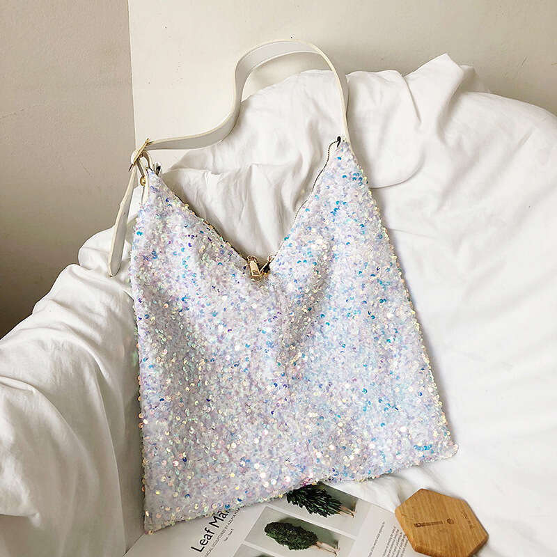 Totes Chic Womens Sequin Crossbody Purse - Latest Korean Western-Style Accessory for Summer 2023