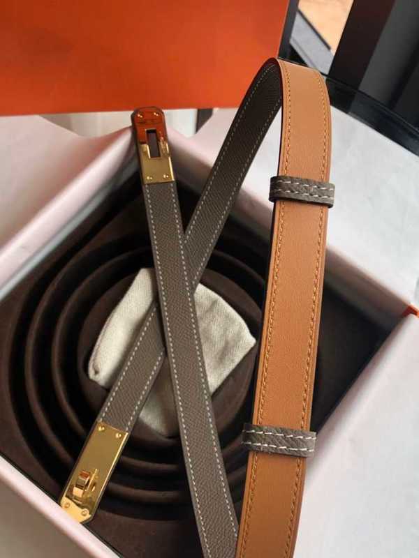 10A Mirror Quality designer belts Women's Belt with Palm Pattern Double sided Cowhide 1.7cm Stainless Steel Hardware Soft Belt BLOJ7