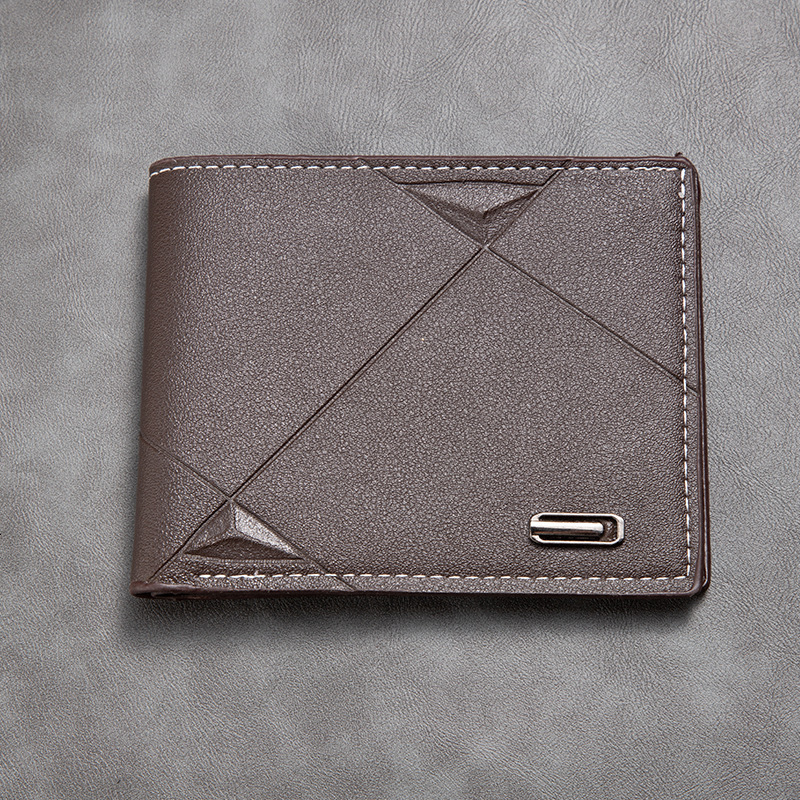New designer hot selling zero function RFID business casual men's wallet large capacity fashionable waterproof card bag