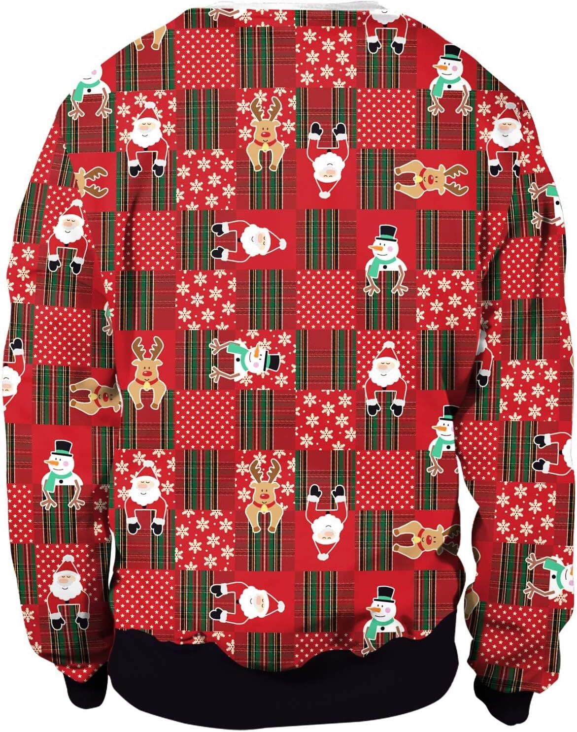 Long Sleeve Shirts for Men sweatshirt Unisex's Ugly Christmas Jumper Sweater Printed Pullover,3D Funny Digital Print Sweatshirt Suit for Men Woma