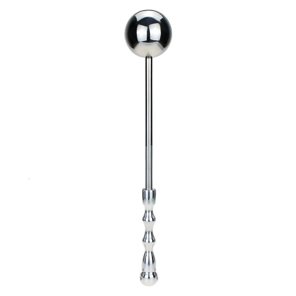 Three Sizes Metal Anal Ball Dildo Butt Plug Anal Plug Long G-Spot Stimulator Wand Massager Adult Sex Toy Lesbian Unisex 241031