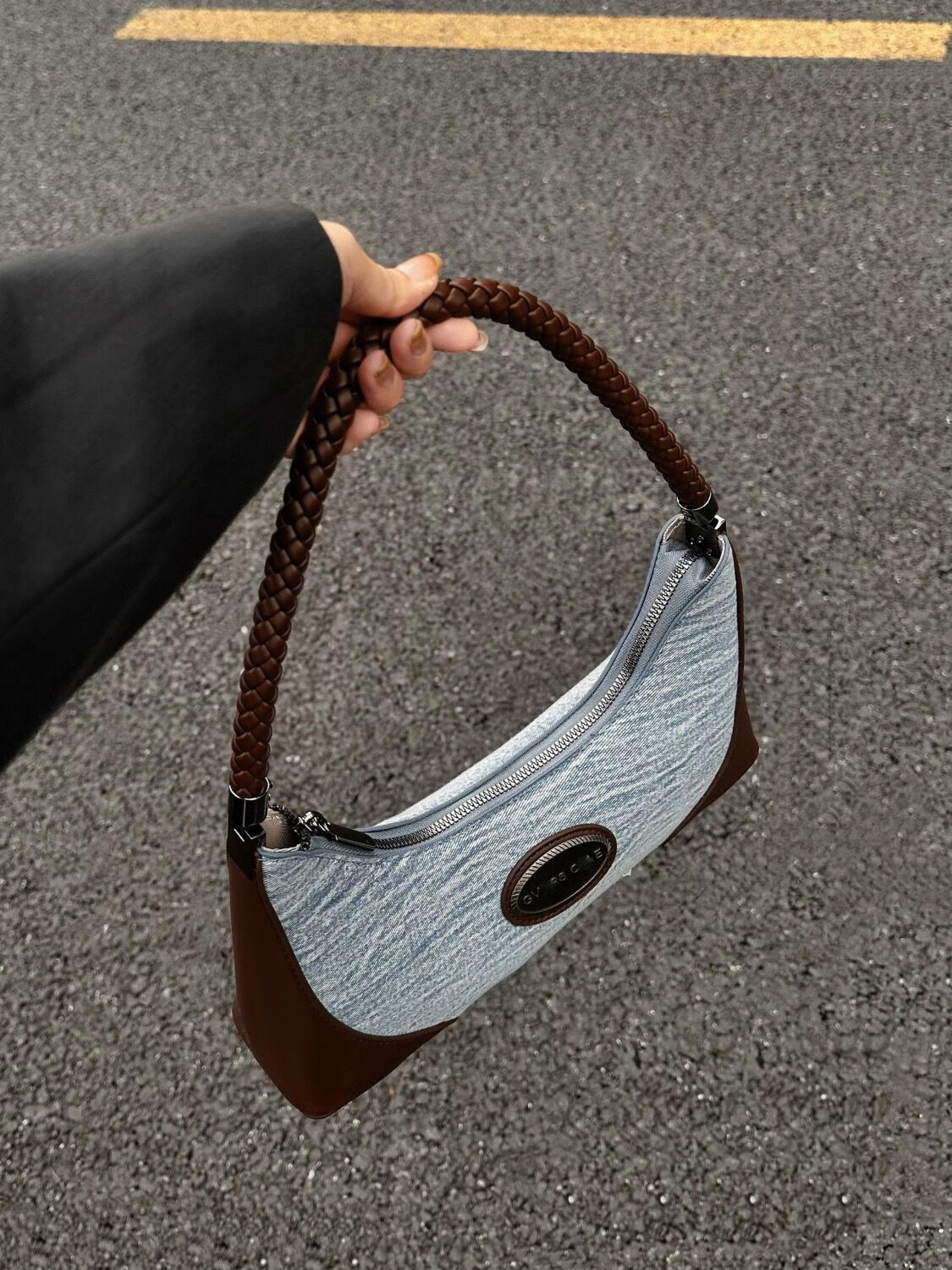 bags Chain Bag plaid flap shouder handbag gold chain leather double letter solid color buckle square stripe lady messenger