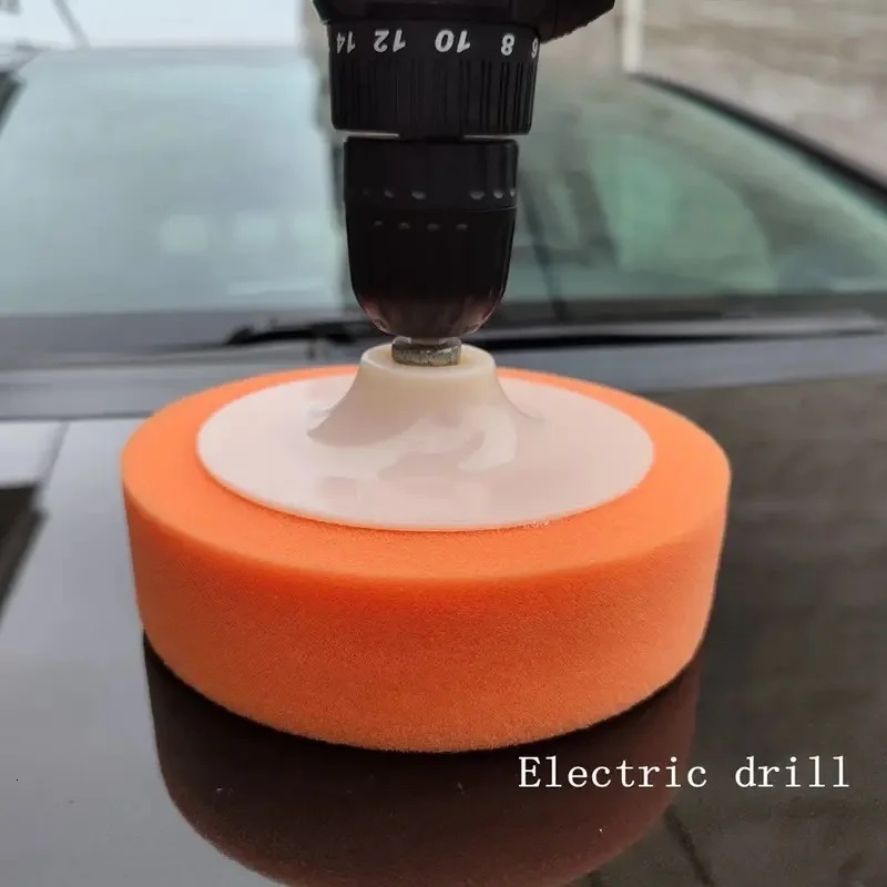 New 1Pc Pads Polisher Sponge Polishing Buffing Wa Pad Wheel For Car Washer Accessories With K Rod